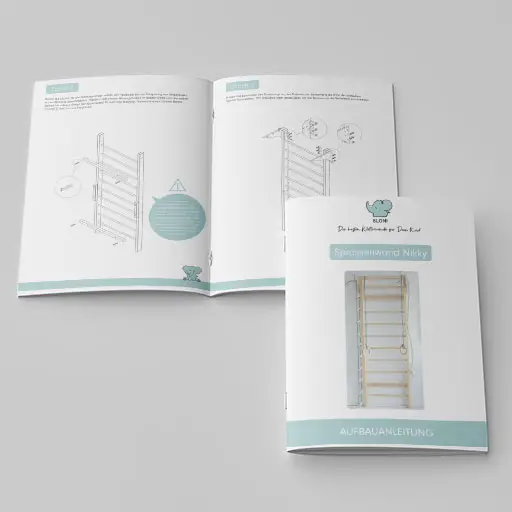 Anleitung zur Sprossenwand für Kinder Nikky