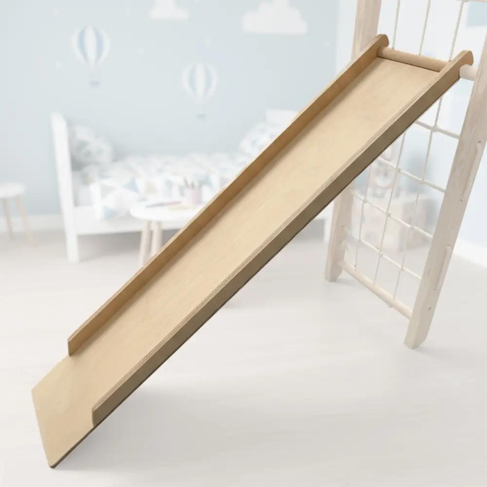 Rutsche zur Kletterwand Tani – Zubehör für Kletterwand aus massivem Holz, perfekt für drinnen